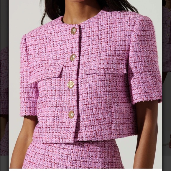 Astr Jackets & Blazers - Tweed Jacket